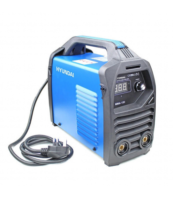 Hyundai HYMMA-120 120Amp MMA/ARC Inverter Welder, 230V Single Phase