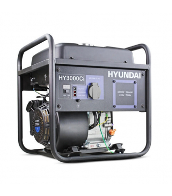 Hyundai HY3000CI 3Kw 230v Lightweight Converter Generator 30kg