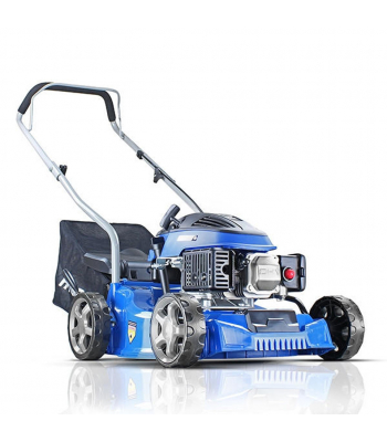 Hyundai HYM400P Lawnmower Petrol Push Rotary (inc free SAE30 Lawnmower Oil)