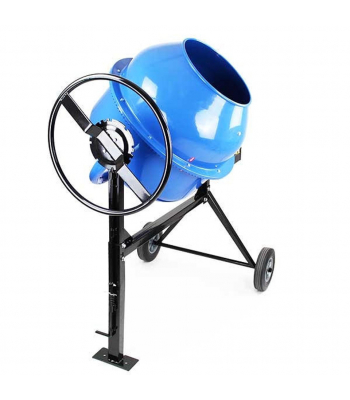 Hyundai HYCM160 Electric Cement Mixer 160 litre 650w Portable Concrete Mixer 240v + 3 year warranty