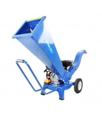 Hyundai HYCH6560 196 cc 60mm Petrol 4-Stroke Garden Wood Chipper Shredder