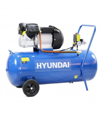 Hyundai HY30100V 14CFM, 3HP, 100 Litre V Twin Direct Drive Air Compressor