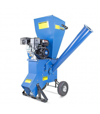 Hyundai HYCH700 208 cc 76mm Petrol 4-Stroke Garden Wood Chipper Shredder