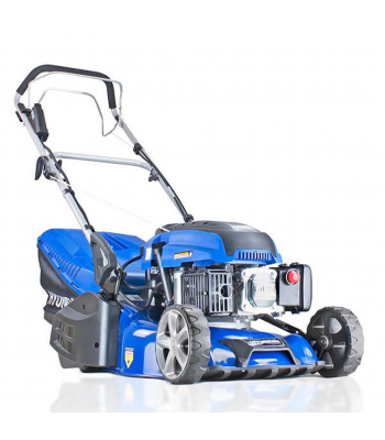 Hyundai HYM430SPER Self Propelled 17 inch  43cm 430mm 139cc Electric Start Petrol Roller Lawn Mower - Includes 600ml Engine Oil