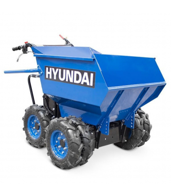 Hyundai HYMD500 196cc 4-Wheel Drive 500kg Payload Mini Dumper / Power Barrow