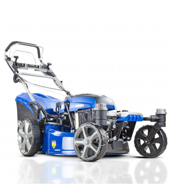 Hyundai HYM510SPEZ 20 inch  51cm 510mm Self Propelled ZERO-TURN ULTRA LOW CUT Lawn Mower Electric Push Button Start 196cc Petrol Lawn Mower - Includes 600ml Engine Oil