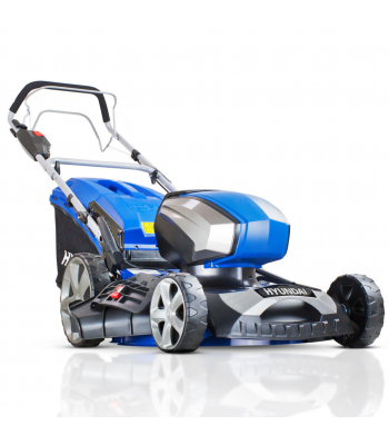 Hyundai HYM80LI460SP 80V Lithium-Ion Cordless Battery Powered Self Propelled Lawn Mower 18” Cutting Width With Battery & Charger