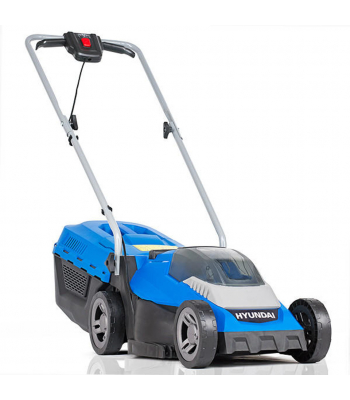 Hyundai HYM40LI330P 40V Lithium-Ion Cordless Battery Powered Roller Lawn Mower 33cm Cutting Width With Battery & Charger