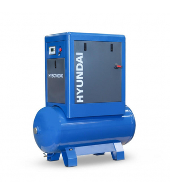 Hyundai HYSC100300 10hp 300 Litre Screw Compressor | HYSC100300