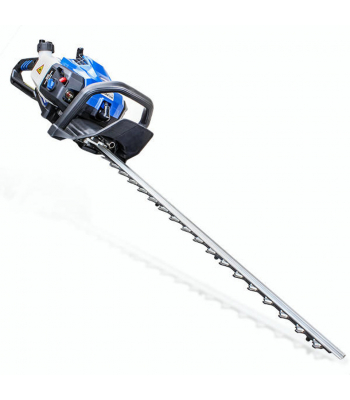 Hyundai HYHT2600X Petrol Hedge Trimmer/Pruner, 26cc 2-stroke Easy-Start, Lightweight and Anti-Vibration, 24” (60cm) Blade by Hyundai | HYHT2600X