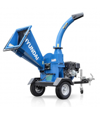 Hyundai HYCH15100TE 420cc 4.5 inch  Petrol Wood Chipper with Electric-Start Engine - HYCH15100TE