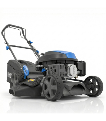 Hyundai 17 inch  / 43cm Self-Propelled Petrol Lawnmower, 139cc, Mulching - HYM17150SPX