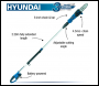 Hyundai HY2192 20V Li-Ion Cordless Pole Saw / Pruner - Long Reach Battery Powered Pole Saw | HY2192