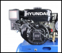 Hyundai HY70100P 90 Litre Petrol Driven Air Compressor - 7Hp Pro Series