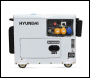 Hyundai DHY6000SE 5.2kW 6.5kva 115v/230v 'Silent' Diesel Generator (Silenced 3000rpm Air Cooled)