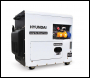 Hyundai DHY8000SELR 6kW 7.5kva 115v/230v 'Silent' Long Run Diesel Generator (Silenced 3000rpm Air Cooled)