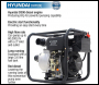 Hyundai DHY80E 80mm 3 inch  Electric Start Diesel Clean Water Pump