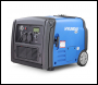 Hyundai HY3200SEi 3200W Portable Inverter Generator inc Built in Wheel Kit, Accessories + 600ml Oil