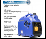 Hyundai HY2000SI-115 2000W 115V Portable Inverter Generator