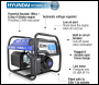 Hyundai HY2800L-2 2.2kW / 2.75Kva Recoil Start Site Petrol Generator 230v