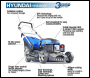Hyundai HYM460SP Petrol Rotary Lawnmower Self-Propelled 4-in-1 (inc free SAE30 Lawnmower Oil)