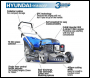 Hyundai HYM460SP Petrol Rotary Lawnmower Self-Propelled 4-in-1 (inc free SAE30 Lawnmower Oil)