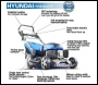 Hyundai HYM460SPE Lawnmower 4 in 1 Electric Start Self-Propelled Petrol (inc free SAE30 Lawnmower Oil)