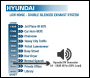 Hyundai HY3500RVi Low Noise Low Vibration 3.5Kw Underslung Motorhome RV Inverter Generator 230V~50Hz - Full Installation Kit