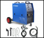 Hyundai HYMIG-200I 200 Amp MIG Welder, 230V Single Phase, Pro Series c/w Wheels + Cylinder Carrier