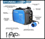 Hyundai HYMMA201 200 Amp MMA/ARC Inverter Welder