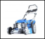 Hyundai HYM530SPE Self-Propelled Petrol Lawn Mower, (rear wheel drive), 21”/53cm Cut Width, Electric (push button) Start With Pull-Cord Back -Up
