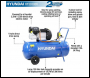 Hyundai HY30100V 14CFM, 3HP, 100 Litre V Twin Direct Drive Air Compressor