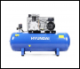 Hyundai HY3150S 14CFM, 3HP, 150 Litre Twin Cylinder Belt Drive Air Compressor