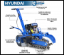 Hyundai HYTR70 210cc/7hp Petrol Trencher