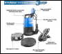 HYUNDAI HYSP400CD 400W Electric Submersible Clean / Dirty & Low Depth Water Pump