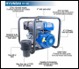 Hyundai HY100 270cc 8.3hp Professional Petrol Water Pump - 4 inch /100mm Outlet