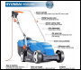 Hyundai HYM3200E+HYTR250E Corded Electric Lawn Mower and Trimmer Bundle