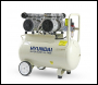 Hyundai HY27550 11CFM, 1500w 2HP, 50 Litre Oil Free Low Noise Electric Air Compressor