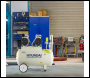 Hyundai HY27550 11CFM, 1500w 2HP, 50 Litre Oil Free Low Noise Electric Air Compressor