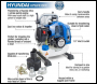 Hyundai HYWP4300X 43cc 2-Stroke 1.5 Inch Water Pump