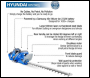 Hyundai HYHT40LI 40v Lithium-ion Battery Hedge Trimmer With Battery & Charger