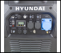 Hyundai HY6500SEi 230V Petrol 6500W/6.5kW Remote Electric Start Portable Inverter Generator inc Wheel Kit, Pure Sine Wave, Accessories + 1200ml Oil
