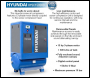 Hyundai HYSC150300 15hp 300 Litre Screw Compressor | HYSC150300