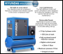 Hyundai HYSC75350D 7.5hp 350 Litre Screw Compressor | HYSC75350D