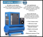Hyundai HYSC100350D 10hp 350 Litre Screw Compressor | HYSC100350D