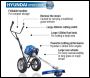 Hyundai HYWT5200X 52cc Petrol Wheeled Grass Trimmer | HYWT5200X