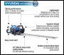 Hyundai HYHT2600X Petrol Hedge Trimmer/Pruner, 26cc 2-stroke Easy-Start, Lightweight and Anti-Vibration, 24” (60cm) Blade by Hyundai | HYHT2600X