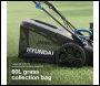 Hyundai 20 inch  / 51cm Self-Propelled Petrol Lawnmower, Electric Start, 196cc - HYM20200SPEX