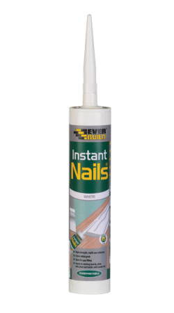 Everbuild Instant Nails - White - C3 - Box Of 25