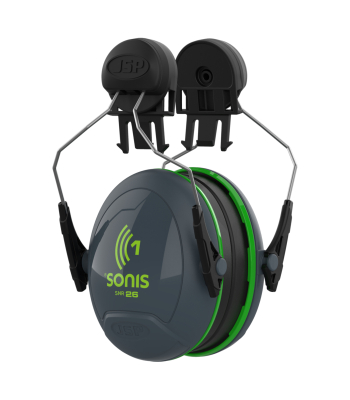 JSP AEB010-0CY-800 Sonis® 1 Helmet Mounted Ear Defenders 26db SNR To Suit Powercap® Infinity® and JSP Evo Helmet ranges